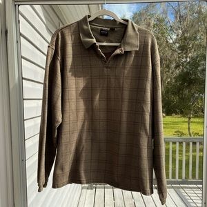 Arrow Mens XXL Long Sleeve Polo Shirt